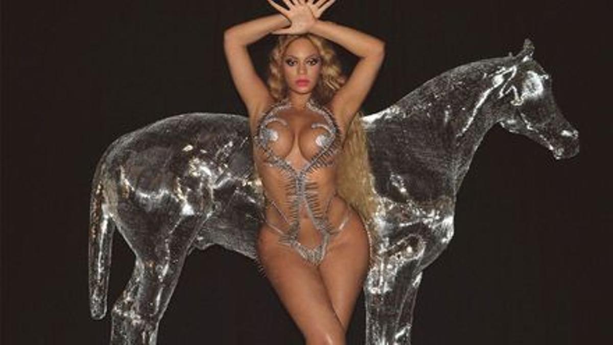 Beyoncé en una imagen promocional de su último disco, 'Act I: Renaissance'.