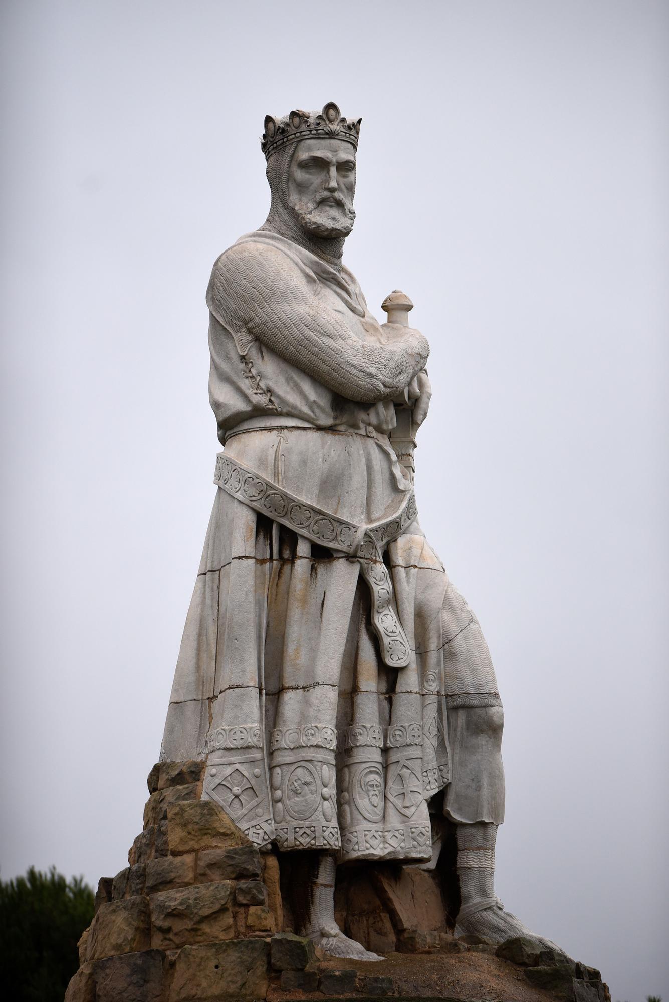 Alfonso I, que conquistó Zaragoza para los cristianos.