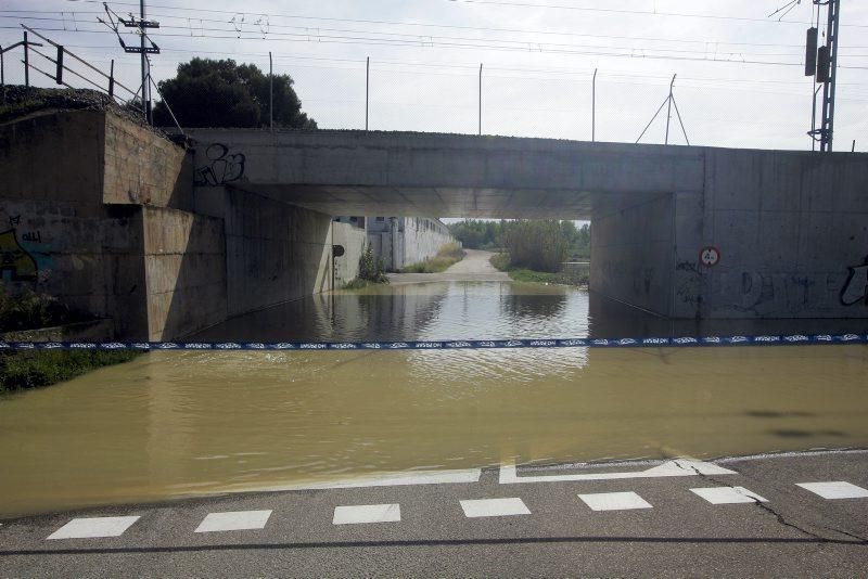 Crecida del Ebro en Zaragoza