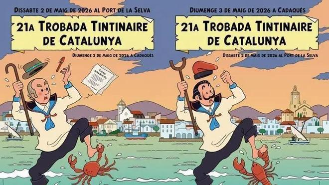 Cadaqués y el Port de la Selva acogen el 21 Encuentro Tintinaire de Catalunya recordando la figura de Joaquim Ventalló, traductor de Tintín al catalán