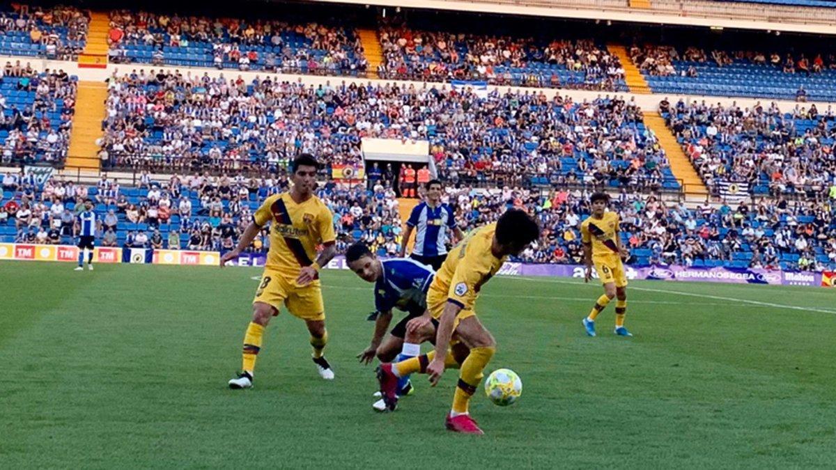 El filial se llevó una goleada de Alicante