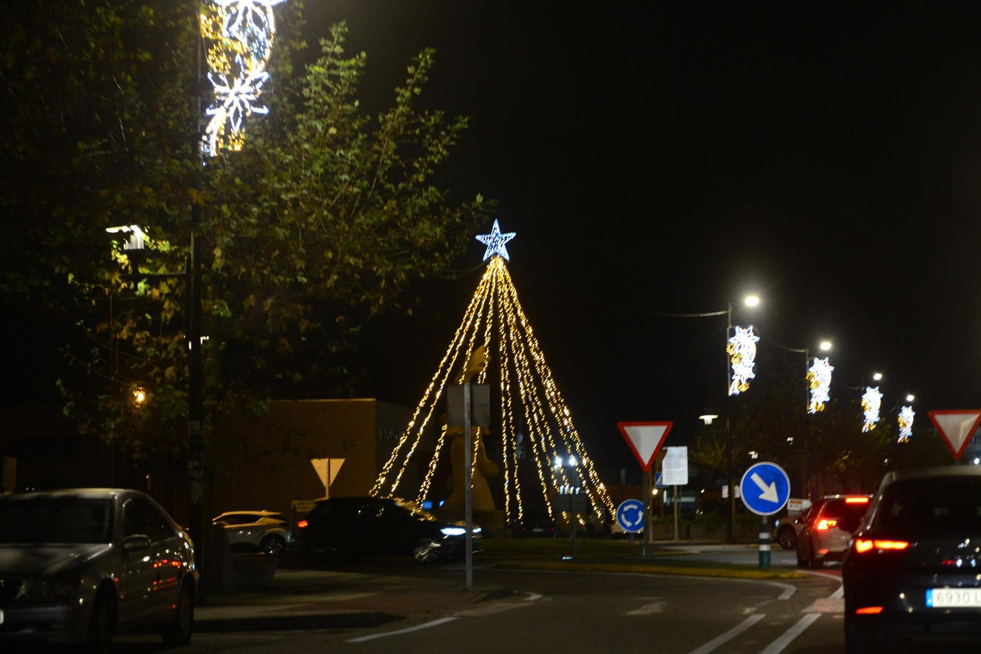 Cangas ya respira Navidad