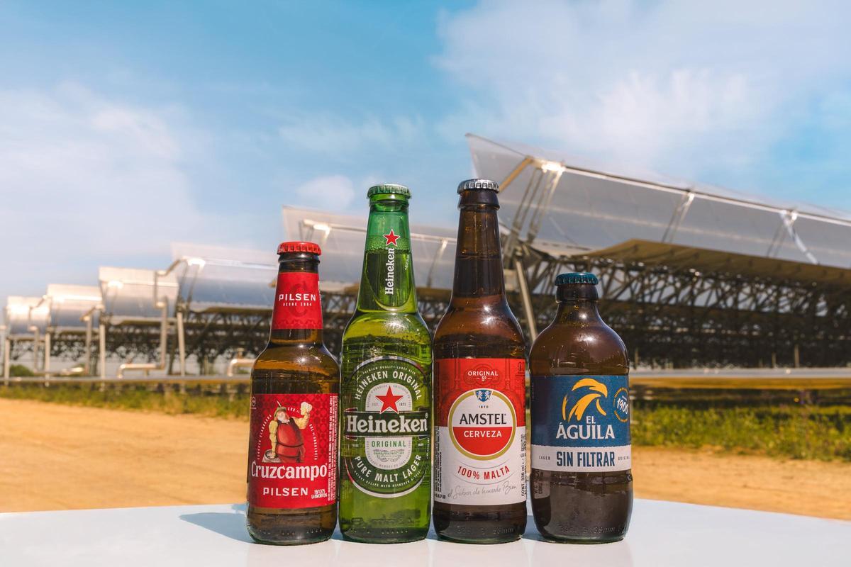 Algunas de la marcas más representativas de Heineken España