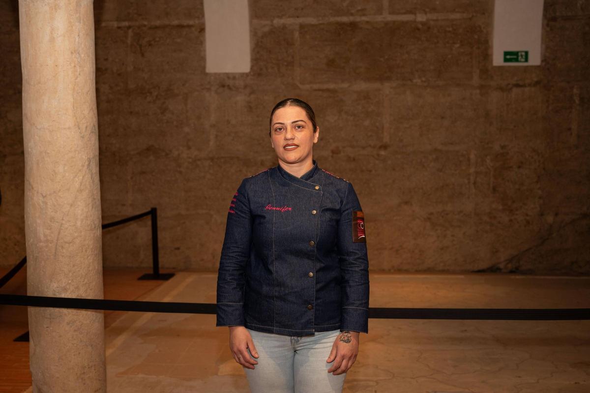 Jennifer de la Flor del Casino de Badajoz.