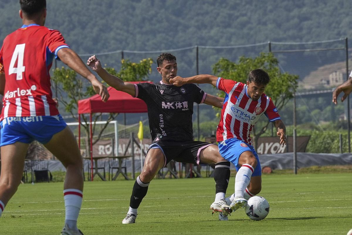 La Vall d'en Bas Royalverd Training Center Amistós de pretemporada Girona FC-Alavés