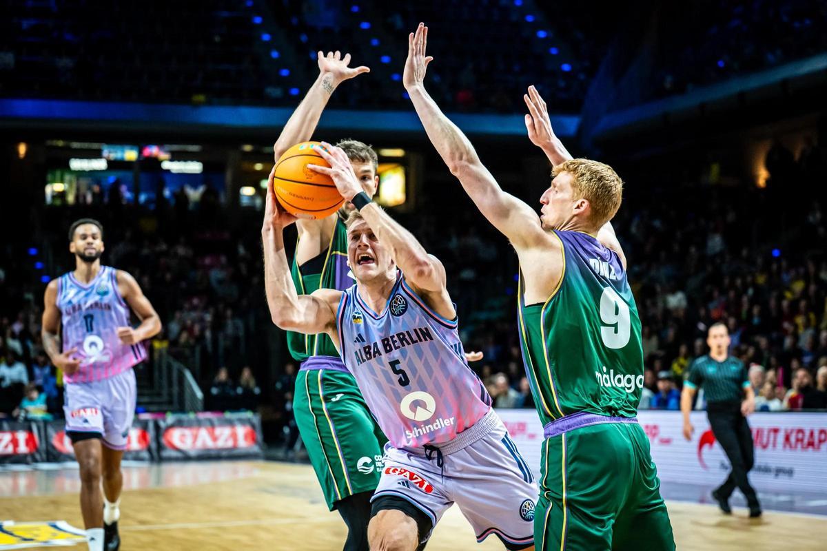 El ALBA Berlín-Unicaja CB de BCL, en imágenes