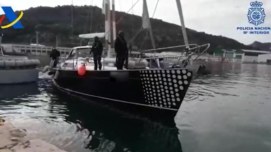 Agentes de Palma localizan un velero con 4.760 kilos de hachís
