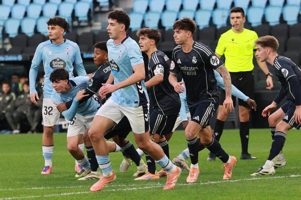 Imagen del partido de la primera vuelta en Balaídos.