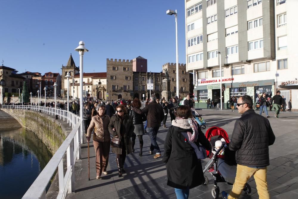 Buen tiempo en Gijón