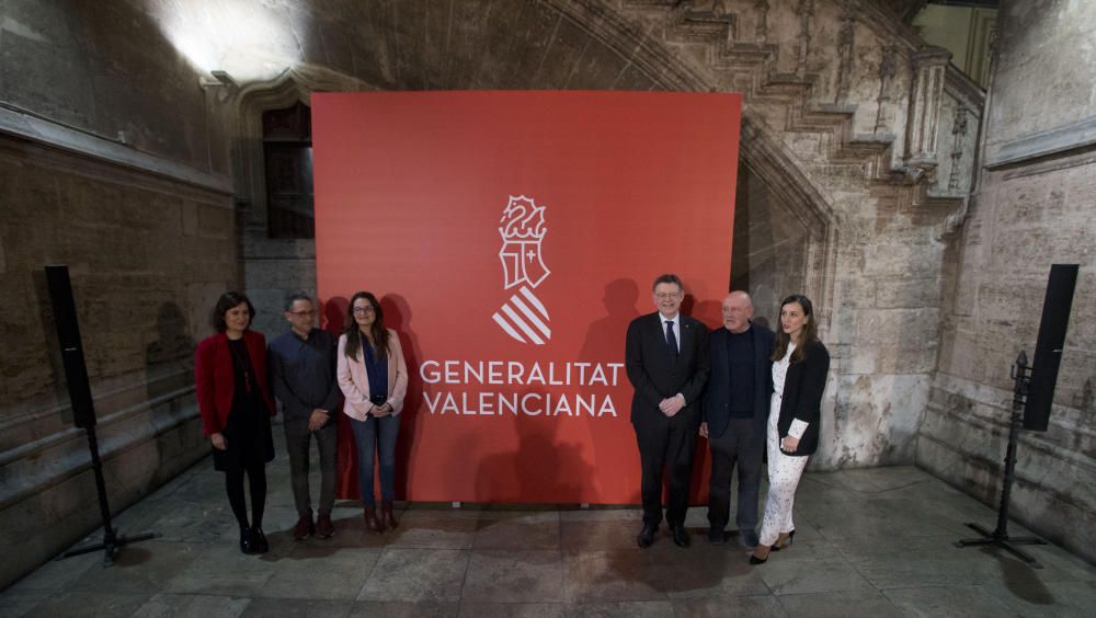 Presentación de la nueva imagen de la Generalitat Valenciana