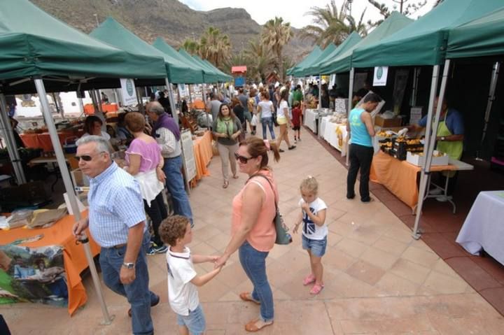 MERCADO AGRICOLA EN EL PARQUE DEL BARRIO DE EL PAGADOR