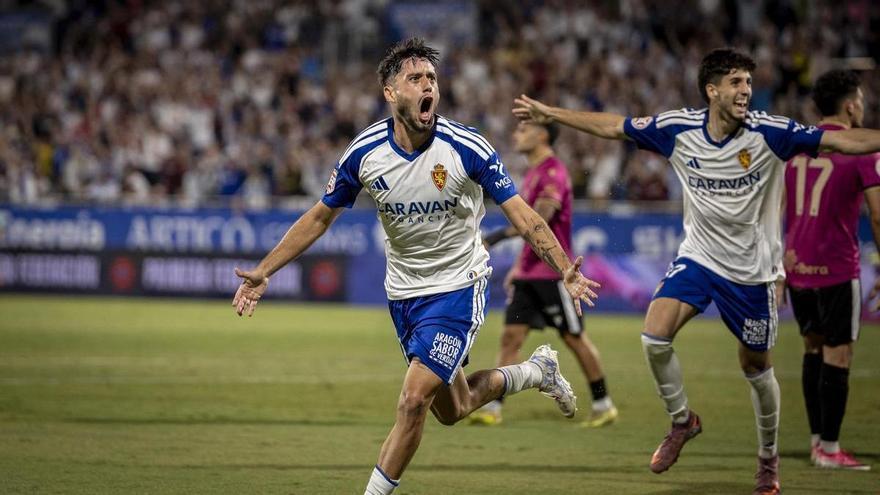 Nadie como Jardí: el extremo ha producido todos los goles del Real Zaragoza