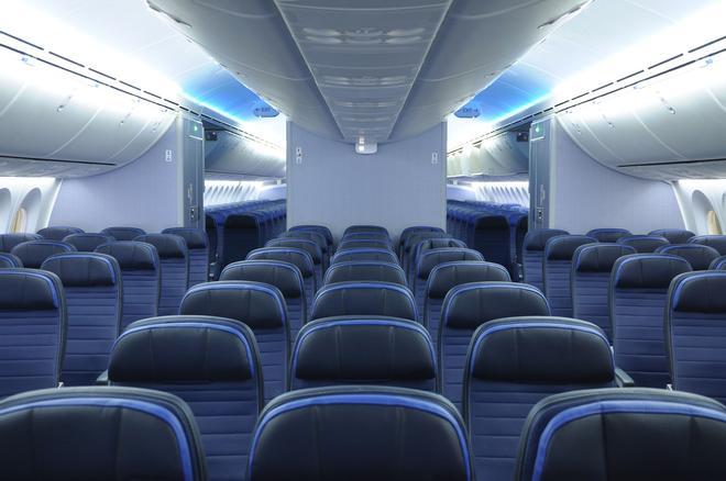 EL color de los asientos suele ser siempre azul