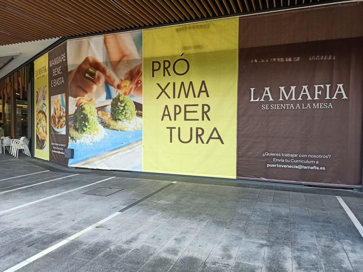 La Mafia se sienta a la mesa abrirá su tercer local en Zaragoza en Puerto Venecia