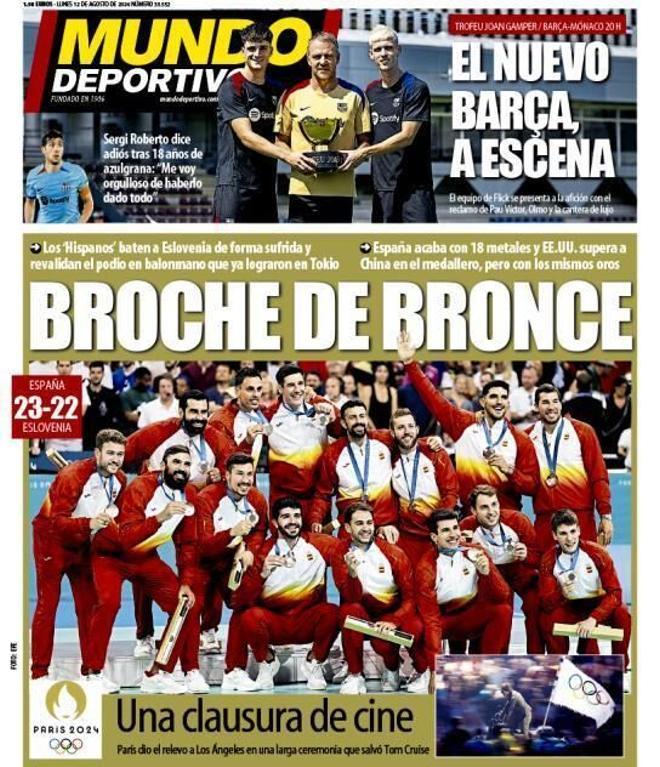 Las portadas de la prensa deportiva de hoy