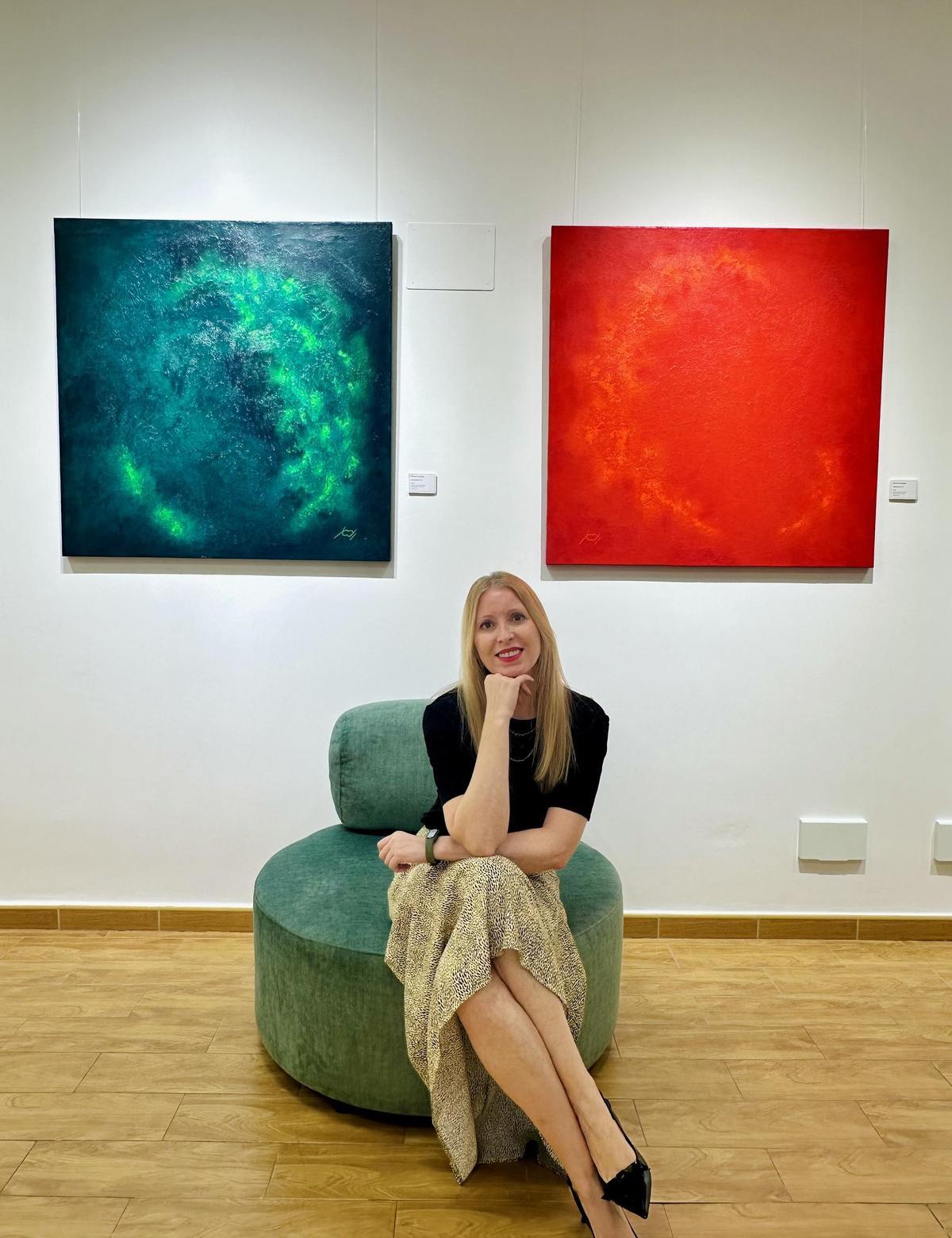 Mariam Cremades, en su estudio-galería