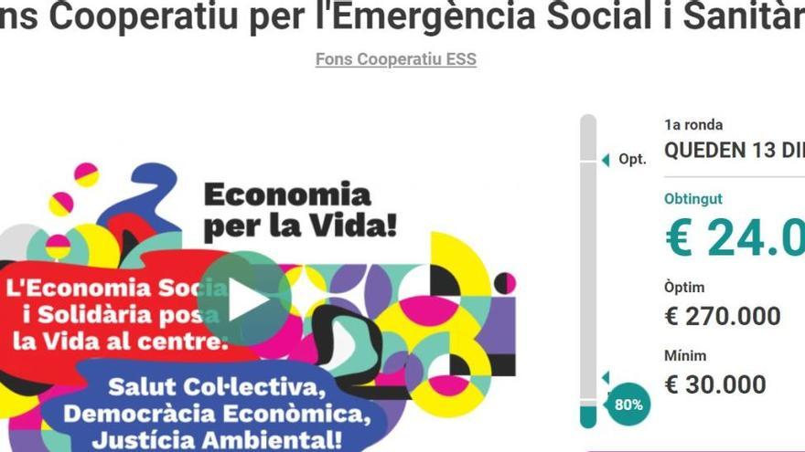 Micromecenatge per a iniciatives solidàries amb l&#039;emergència social