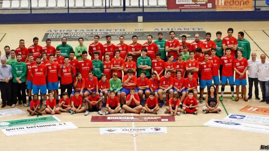 El Horneo Sporting Alicante presenta a todos sus equipos