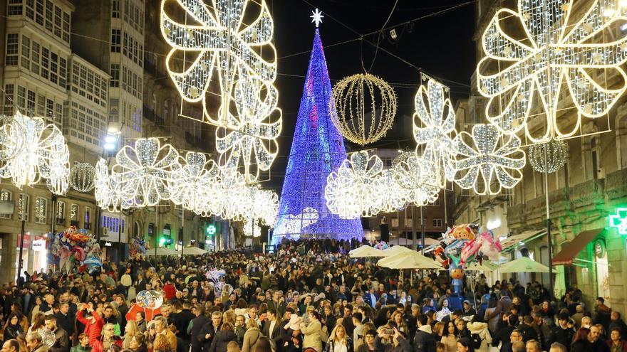 El encendido de las luces de Navidad de Vigo apunta a una nueva fecha