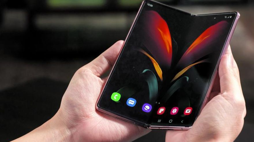 El teléfono plegable de Samsung, el Galaxy Fold 2
