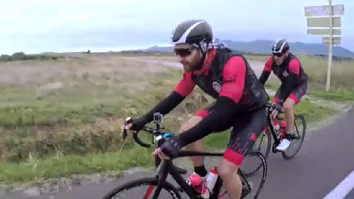 Dani Rovira sufre un brutal atropello en bicicleta durante la grabación de un documental solidario