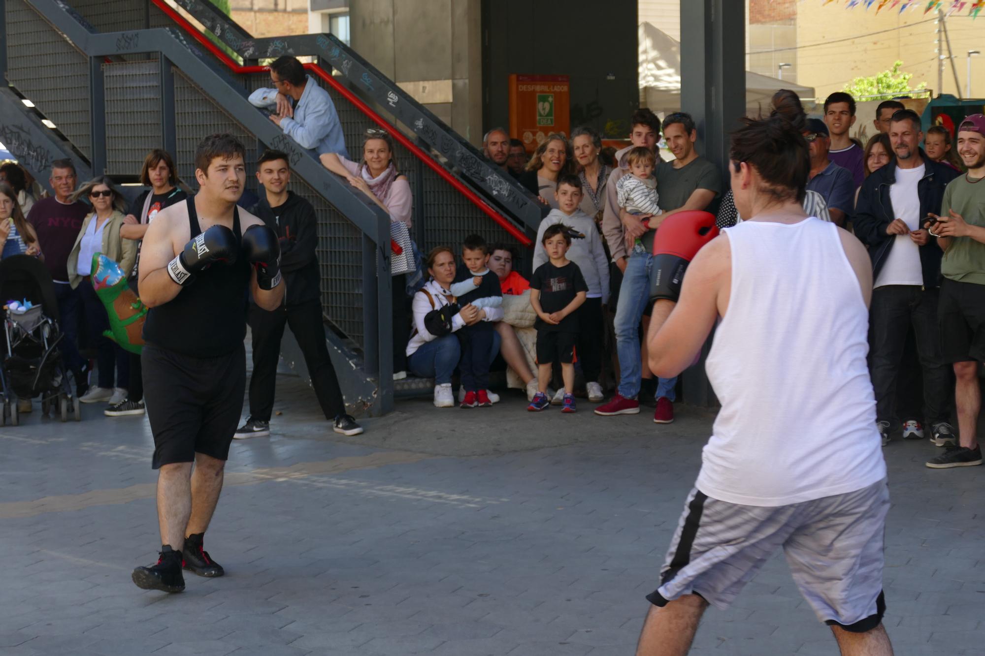 A Mossegades porta 'El Combat' al centre de Figueres