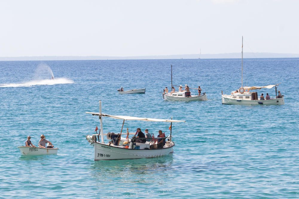 Procesión de la Virgen del Carmen en es Cubells