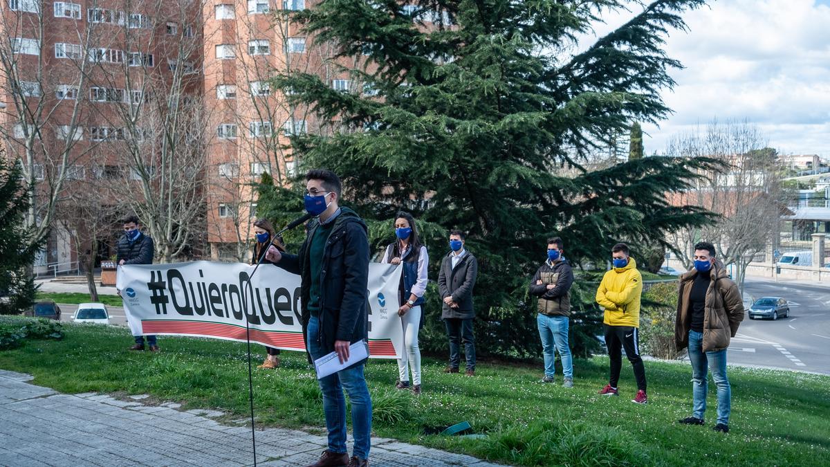 David Ángel Hernández, de Nuevas Generaciones del PP en Zamora