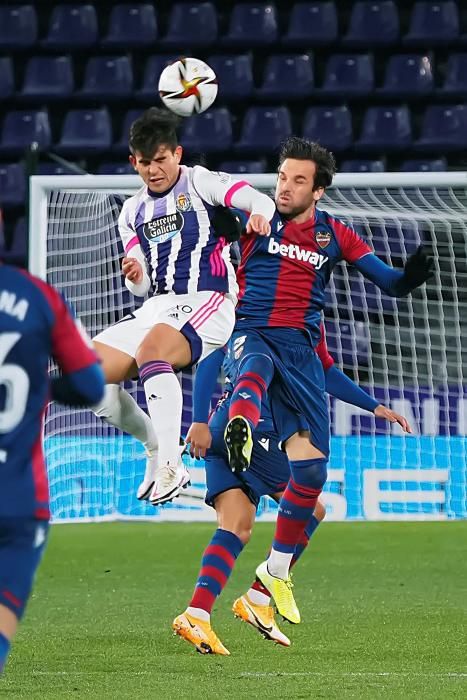 Las mejores imágenes del Valladolid - Levante en Copa del Rey