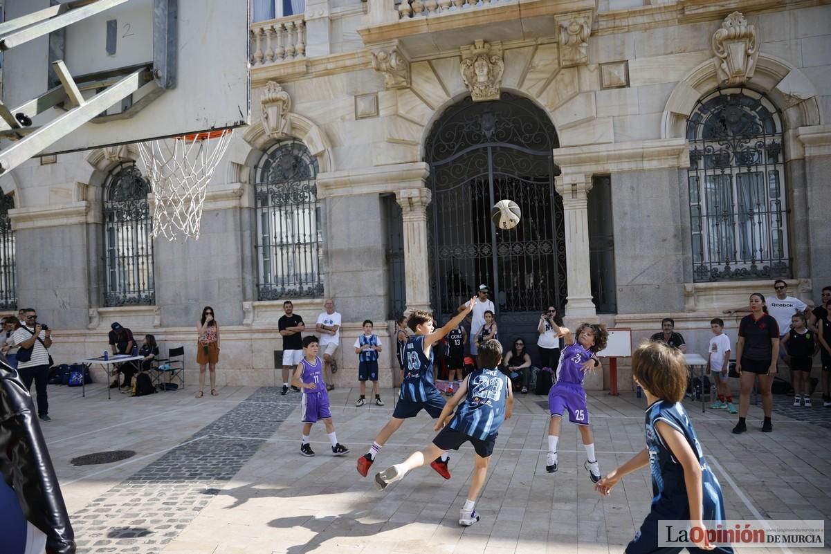El Circuito 3x3 CaixaBank de baloncesto en Cartagena, en imágenes