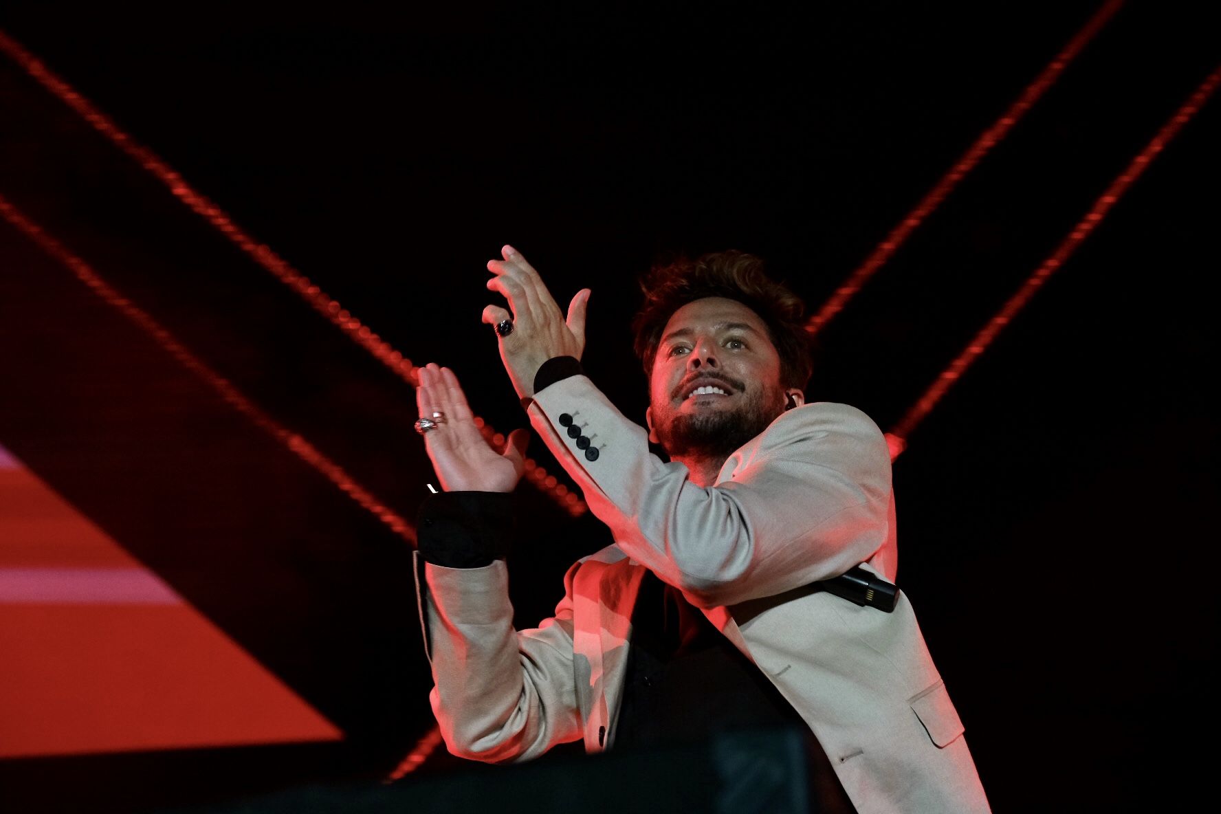 Concierto de Manu Carrasco en el estadio de Atletismo de Málaga