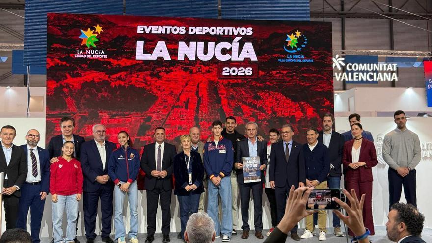 La Nucía presenta en FITUR una gran agenda deportiva para 2026