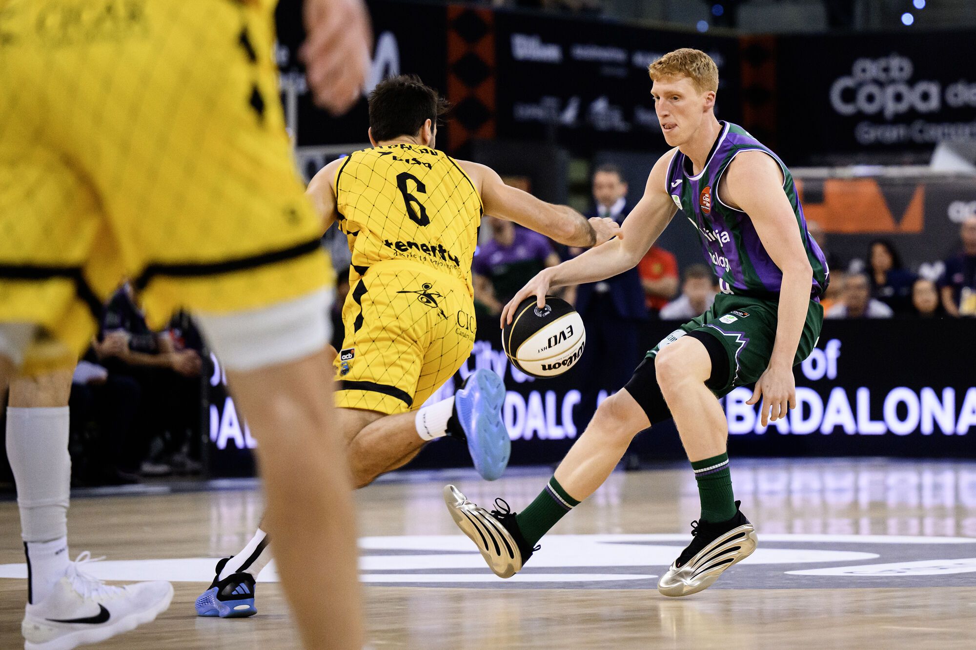 Semifinal de la Copa que enfrenta al Unicaja y al Laguna Tenerife