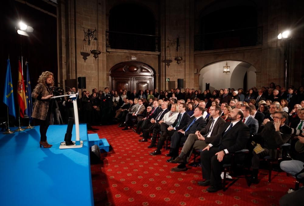 Pablo Casado  acude a Oviedo para presentar a los candidatos del PP en Asturias