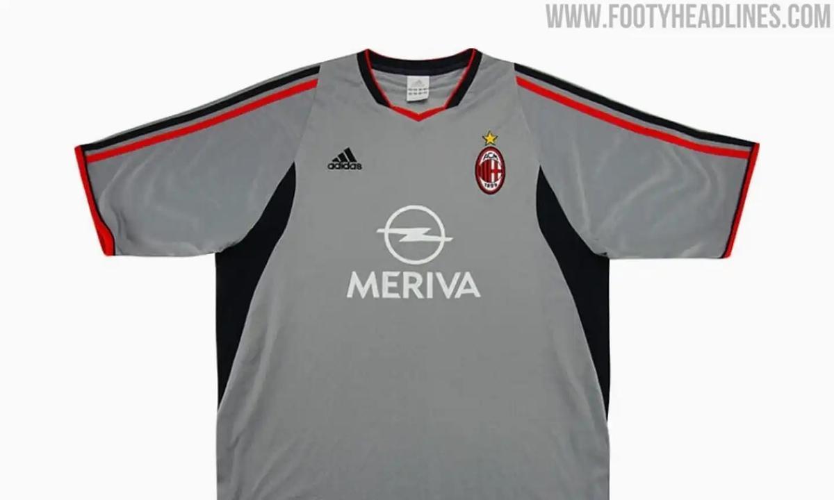 Camiseta AC Milan Gris