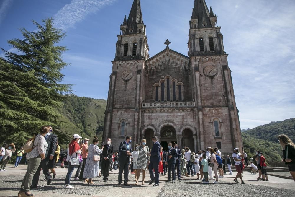 Misa en Covadonga por el Día de Asturias