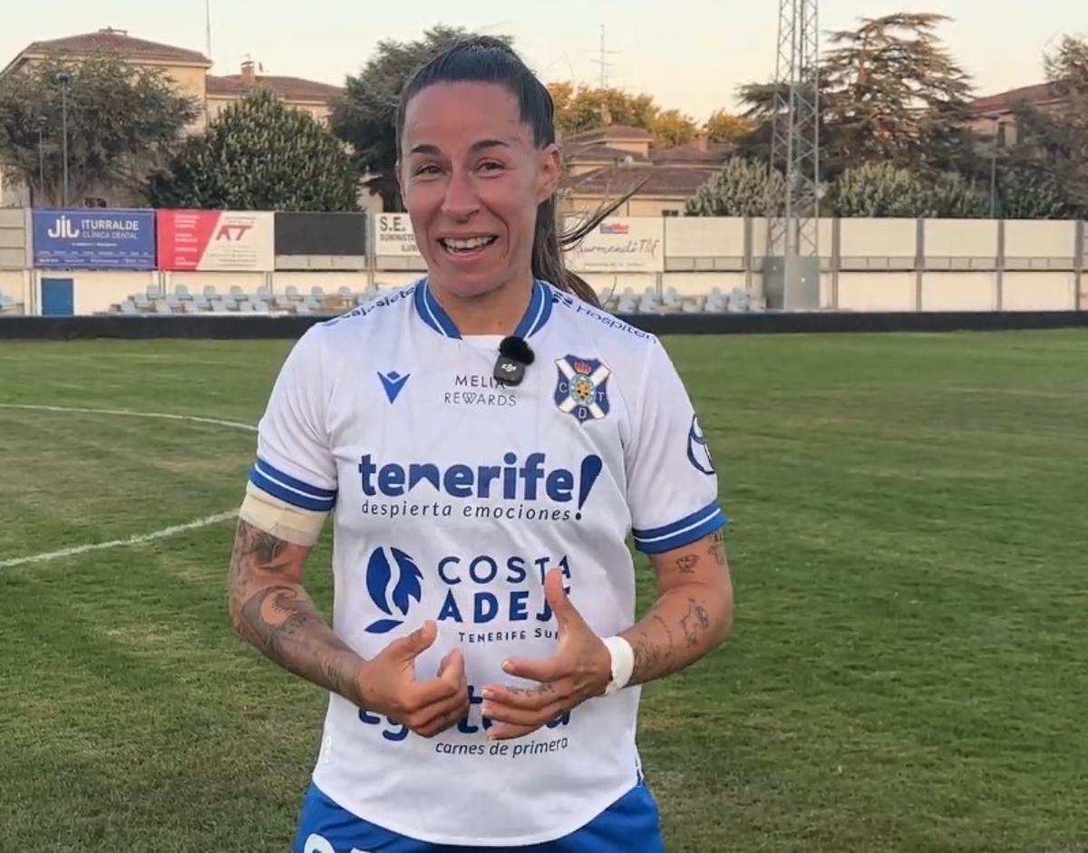 Pisco, feliz tras su regreso a los terrenos de juego tras una lesión de rodilla.
