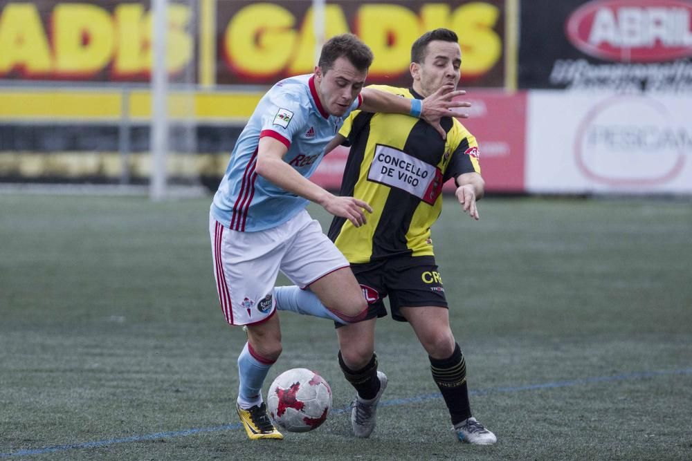 El Rápido de Bouzas se asienta en la zona de play off tras ganar el derbi al Celta B.