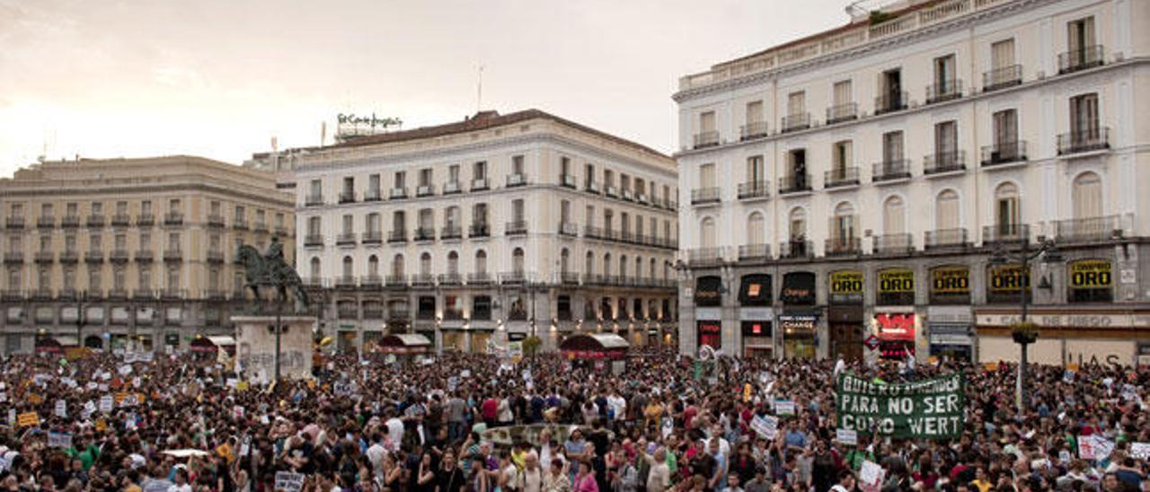 Una concentración del 15M en Sol