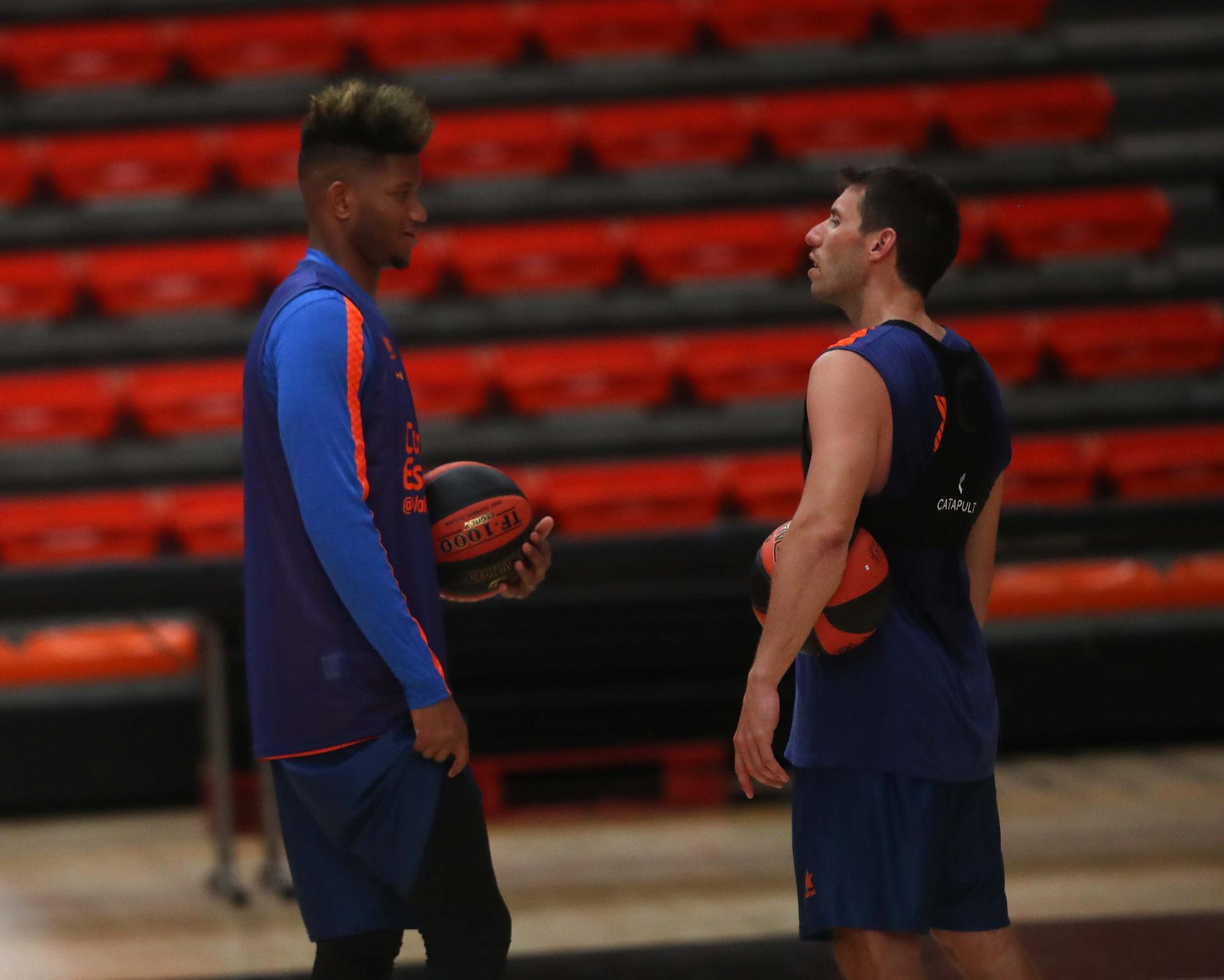 Primer Entrenamiento del Valencia Basket