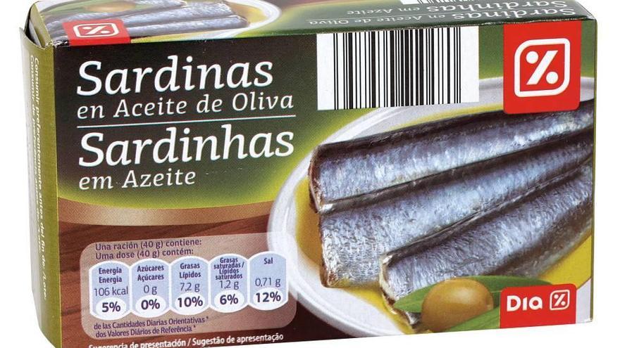 DIA retira 25.000 llaunes de sardines per un possible defecte d&#039;esterilització