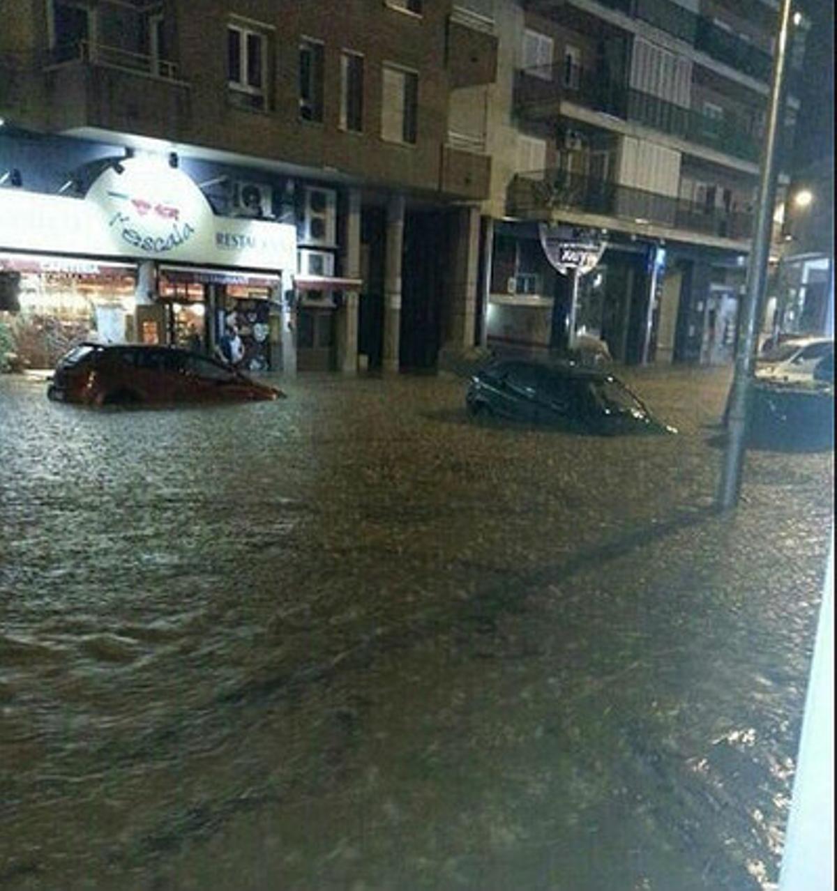 Lleida sota les aigües.