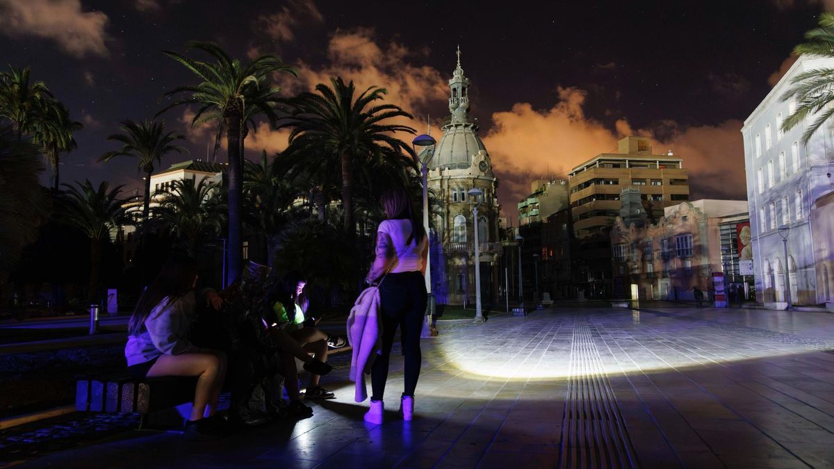 Así se vivió el apagón eléctrico en Cartagena al caer la noche