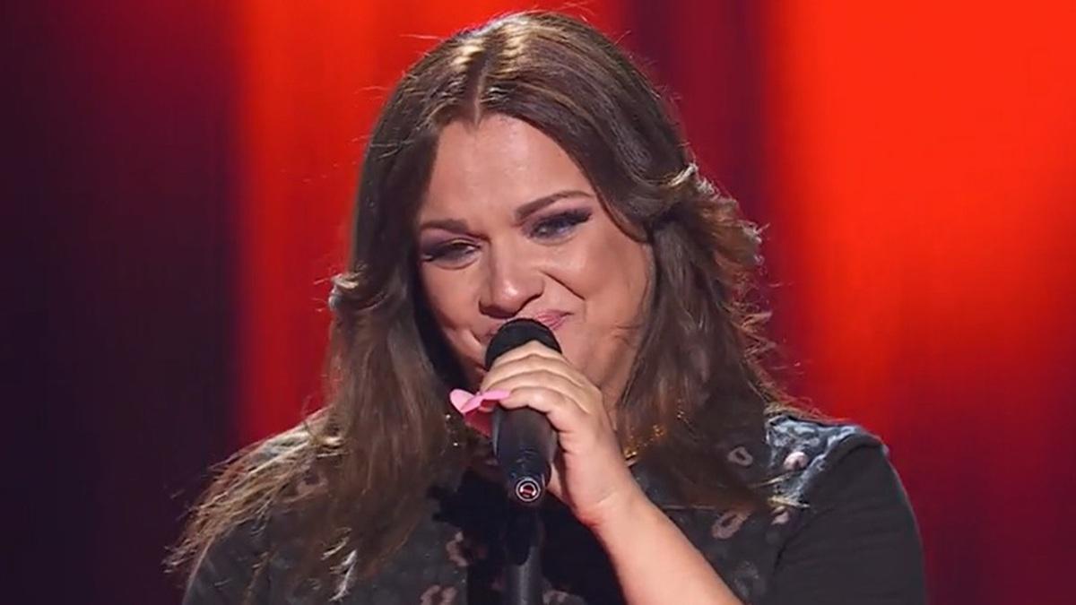 Mayte Adrián en La Voz.