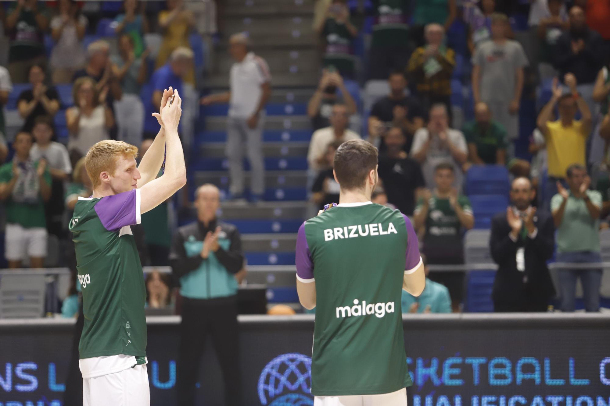 Unicaja - Den Bosch, semifinal de la fase previa de la BCL, en imágenes