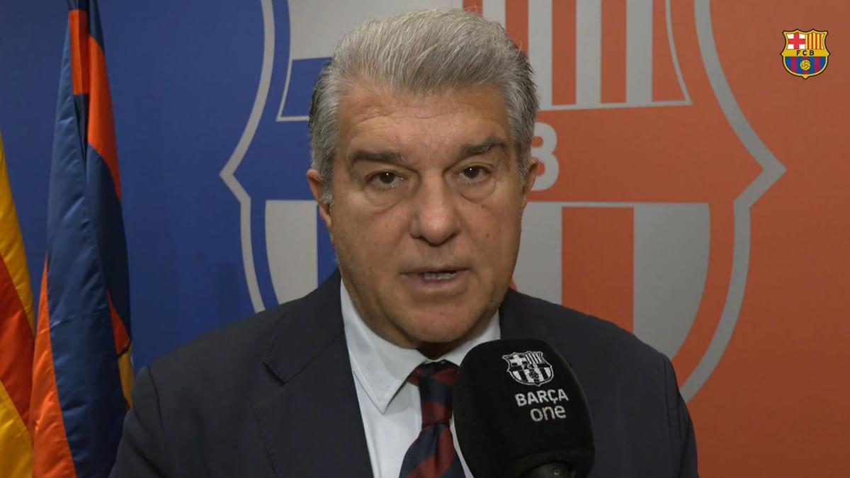 Comunicado del presidente del FC Barcelona, Joan Laporta, tras la muerte del doctor del primer equipo Carles Miñarro Garcia