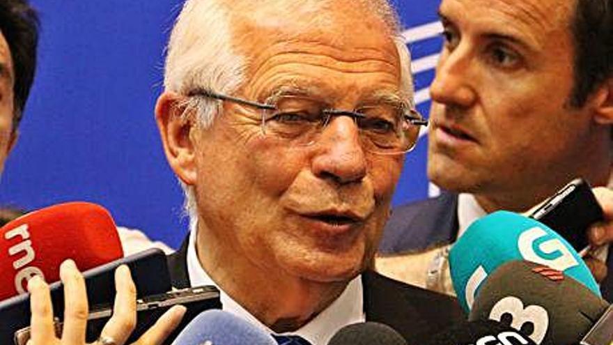 El ministre d&#039;Exteriors espanyol, Josep Borrell