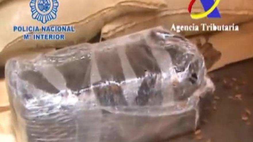 Incautados en Valencia 160 kilos de cocaína