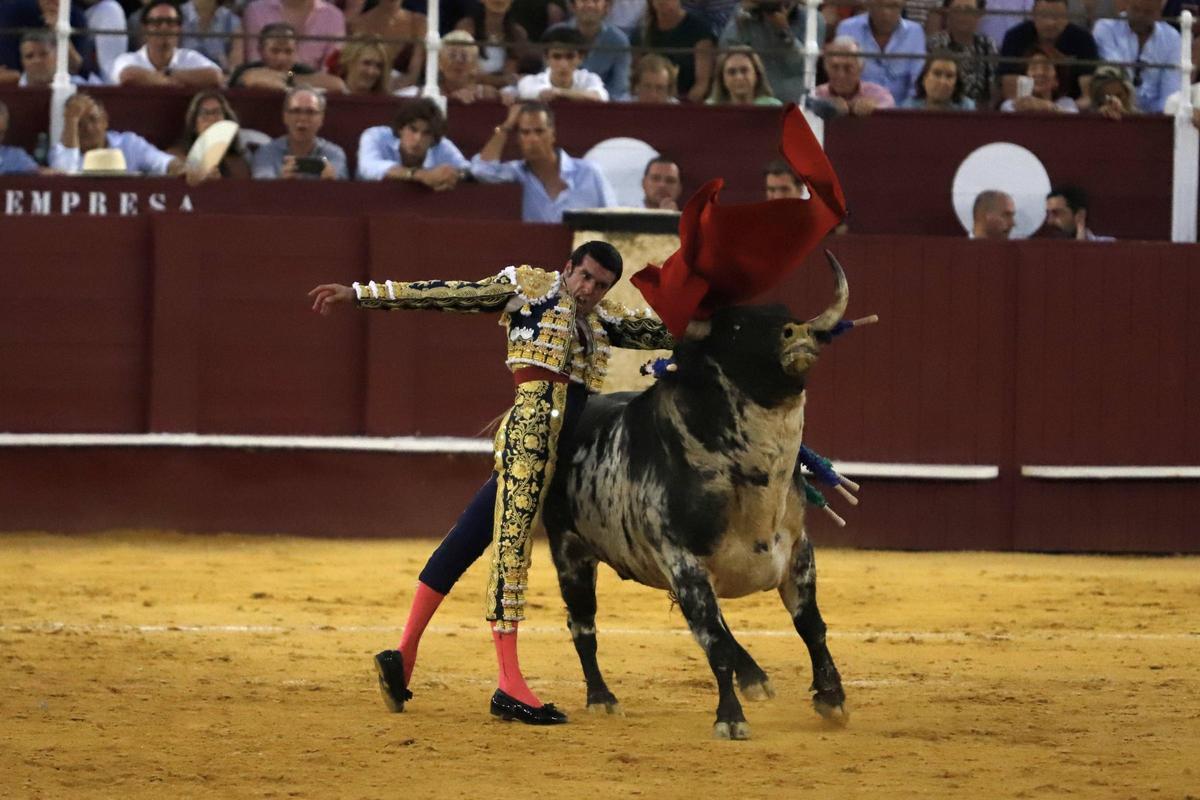 Emilio de Justo, ayer en La Malagueta