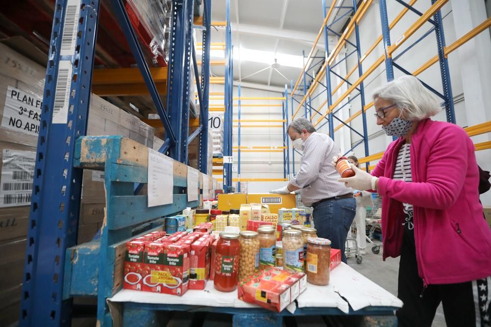 Coronavirus. El banco de alimentos sigue necesitando ayuda